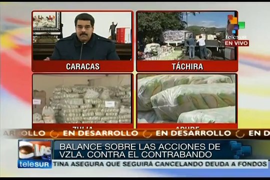 Fuerza Armada de Venezuela incautó más de mil toneladas de droga