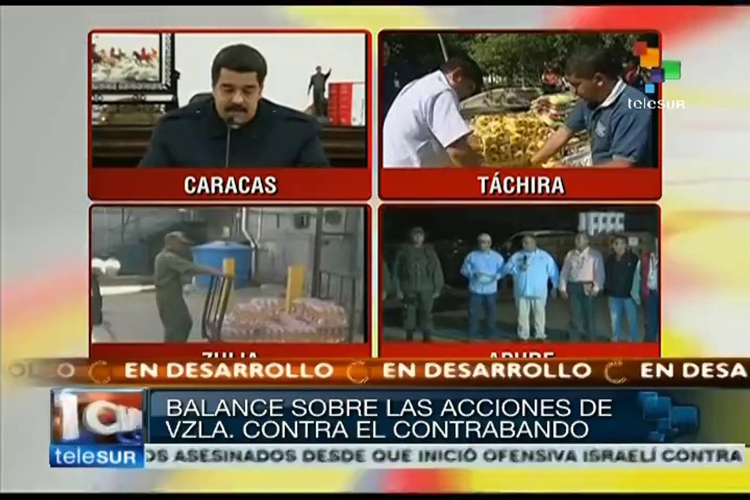 Pdte. Maduro instala comisiones estadales contra el contrabando
