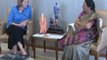 US Ambassador Kathleen Stephens meets Anandiben Patel Gujarat CM