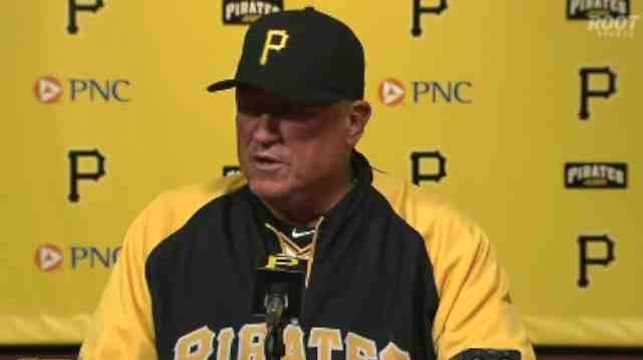 Clint Hurdle on Ending Losing Streak
