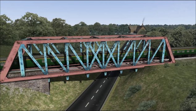 Railworks 2 A4 Sir Nigel Gresley at speed plus a crash