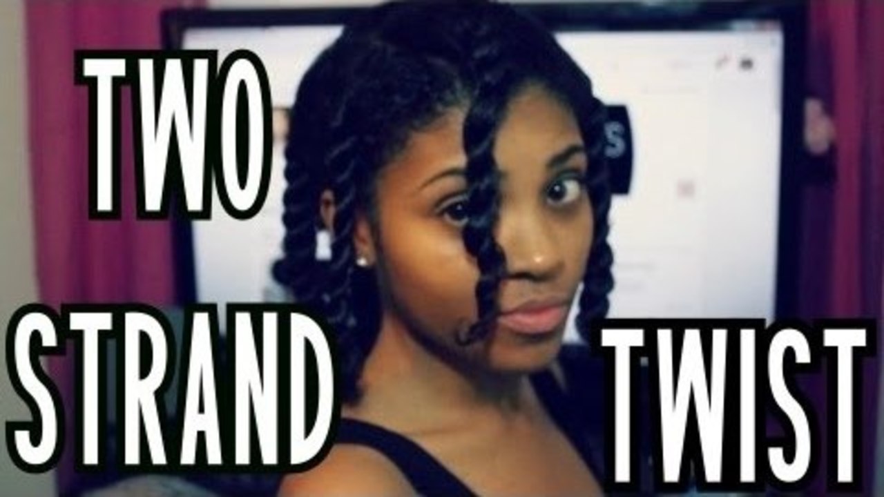 FIRST ATTEMPT | Two Strand Twist