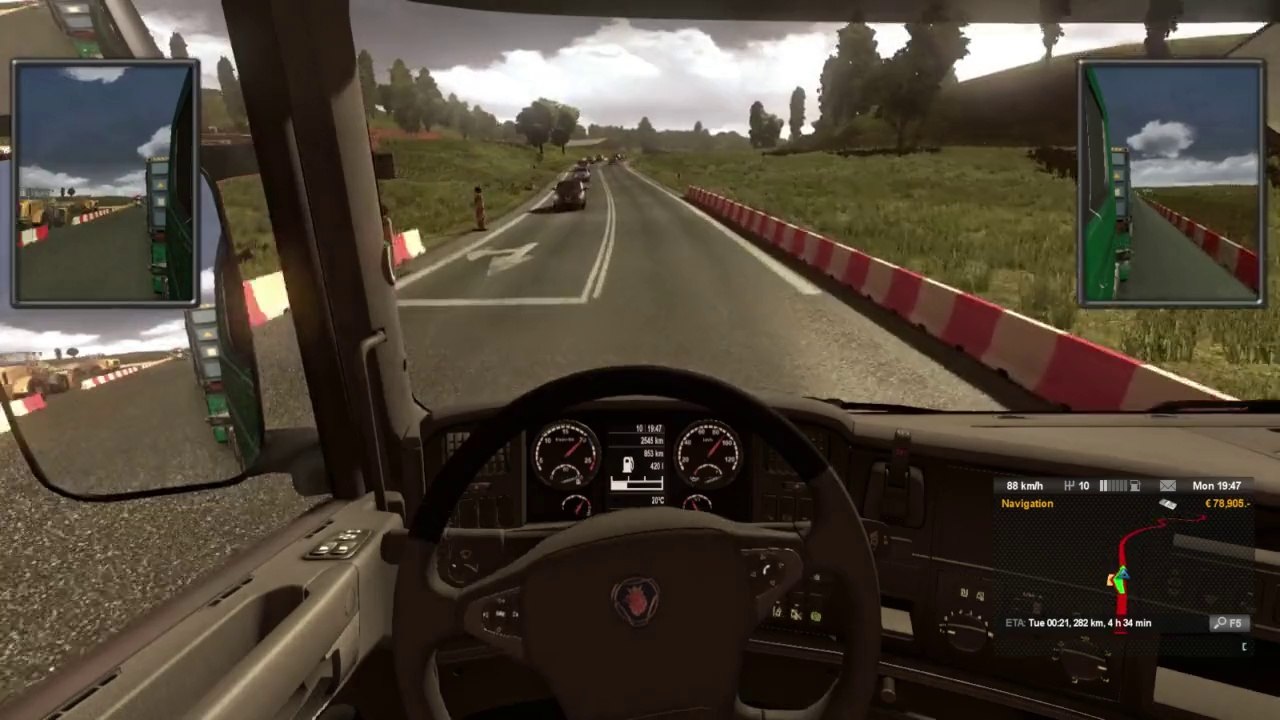Euro Truck Gameplay HD