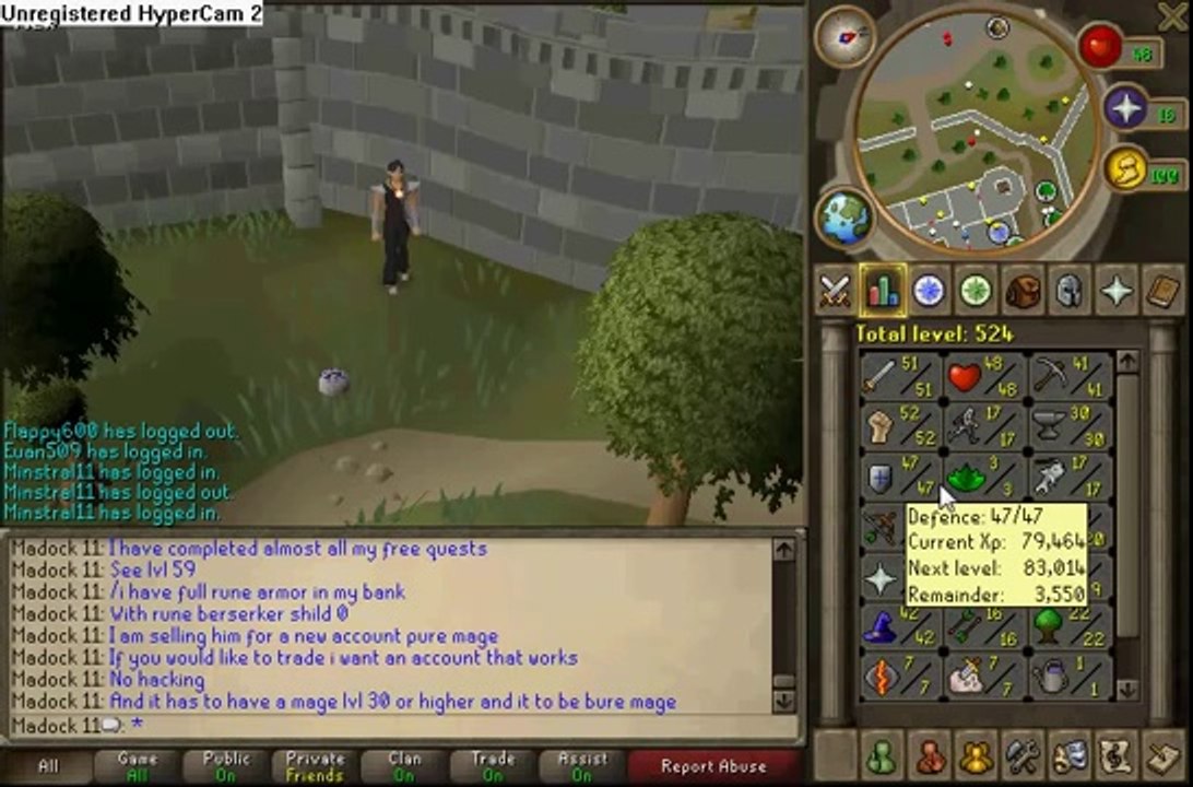PlayerUp.com - Buy Sell Accounts - selling runescape account(5)