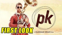 PK Poster | Aamir Khan BLOWING His Own Trumpet