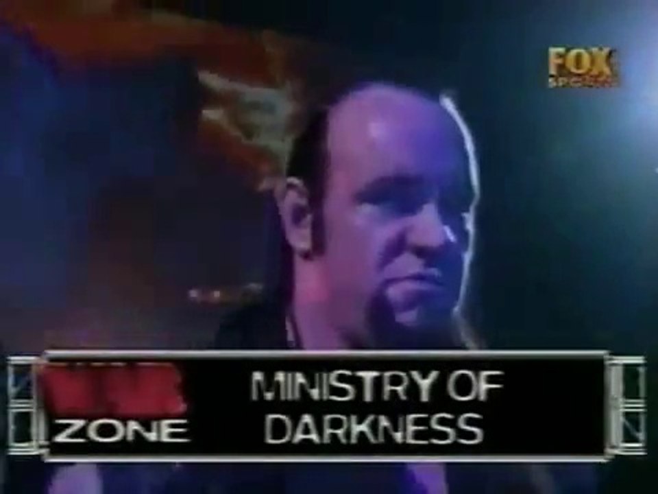 WWF Raw 4/12/1999 - Undertaker tells Ken Shamrock where his sister is.