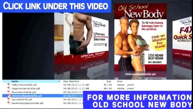 Old School New Body Steve Holman F4X Workout Pdf - Old School New Body
