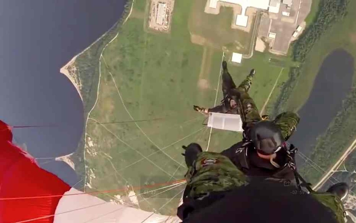 Parachute Dowplane - The SkyHawks