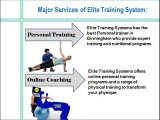 Elite Training Systems Offers Highest Quality Personal Training and Online Services in Birmingham