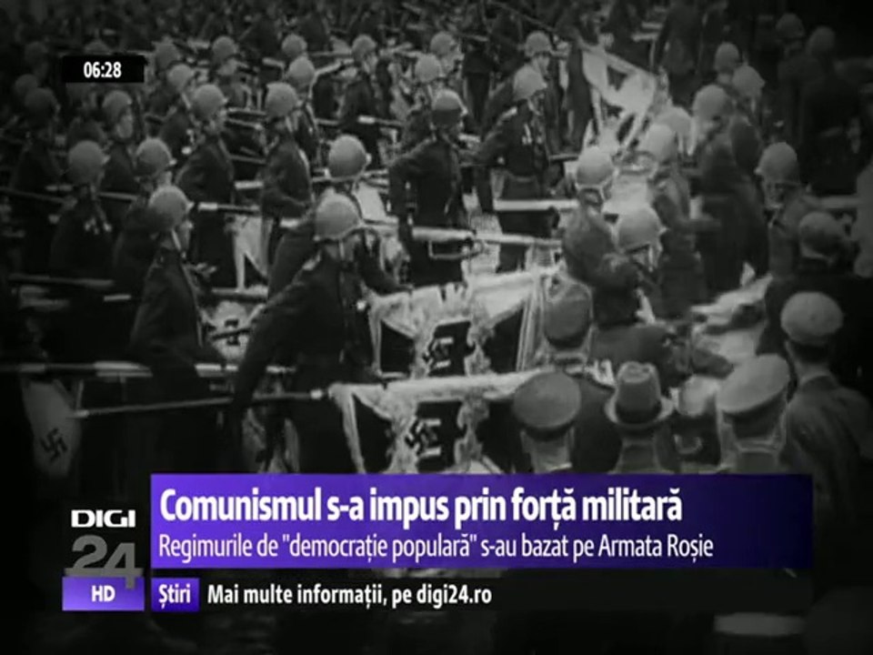 Comunismul s-a impus prin forță militară în Europa de Est