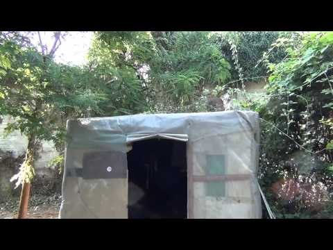 Aversa (CE) - Bonifica nei dintorni del cimitero, abbattuta una baracca (20.08.14)