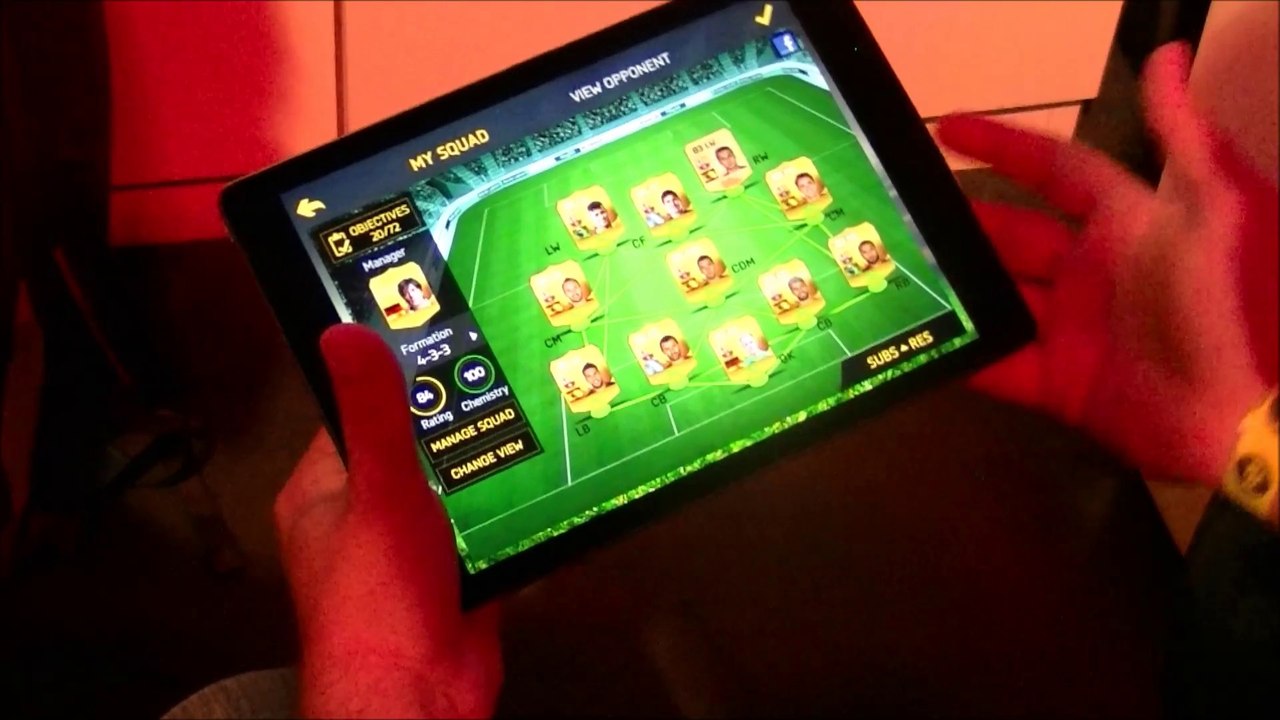 FIFA 15 Ultimate Team iPhone iPad Preview