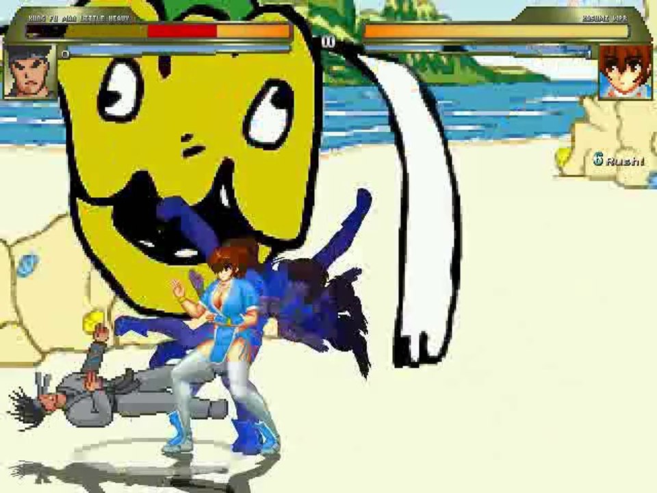 かすみにしばかれるMUGEN逆リョナ動画 Reverse Ryona Movie DEAD OR ALIVE kasumi_1