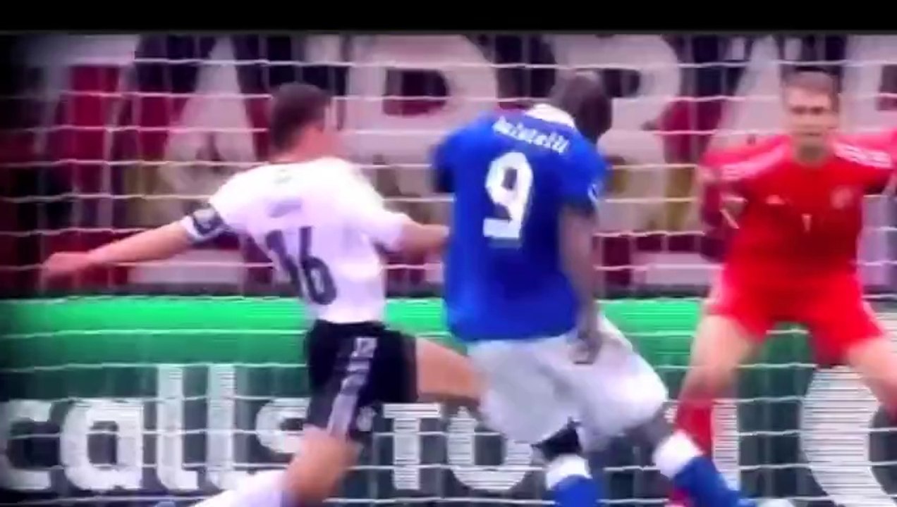 Mario Balotelli Golazo - Italy v Germany Euro 2012