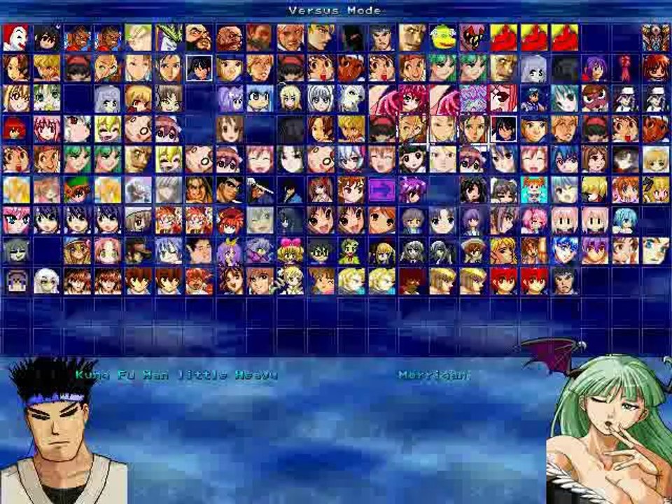 モリガンにしばかれるMUGEN逆リョナ動画 Reverse Ryona Movie Morrigan Vampire_1
