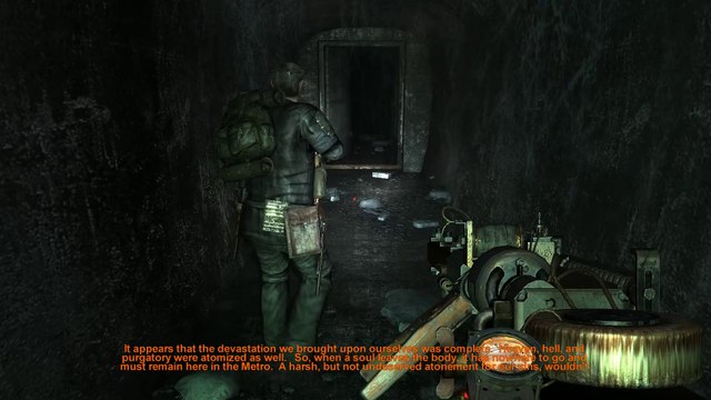 Let's Play Metro 2033 Ranger Hardcore Ghosts level
