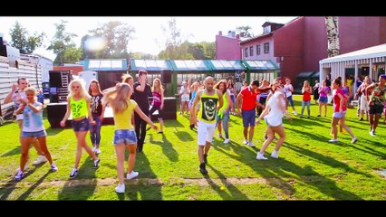 Флешмоб от шоу-балета Rush-style. Сад Эрмитаж