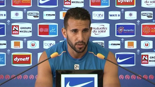 Abdé El Kaoutari avant MHSC vs FC Metz (3ème journée L1)