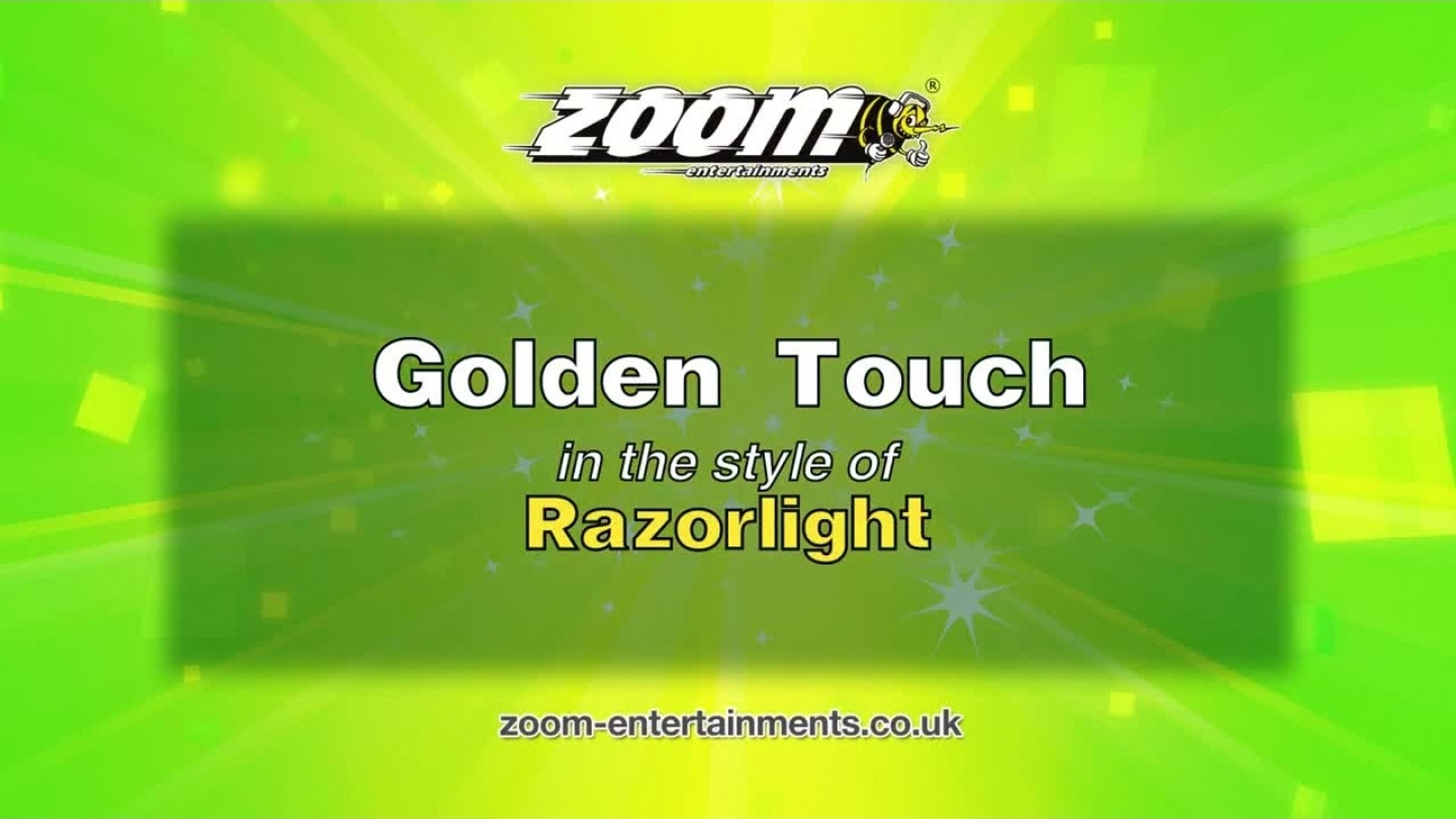 Zoom Karaoke Golden Touch Razorlight Video Dailymotion