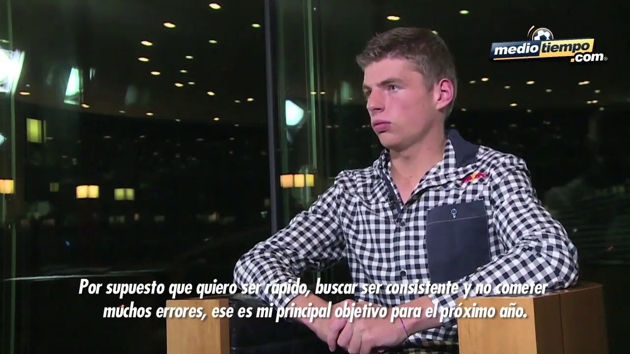 Evitar errores, principal meta de Verstappen en F1