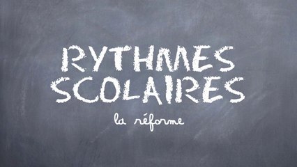 La réforme des rythmes scolaires - France Bleu vous dit tout