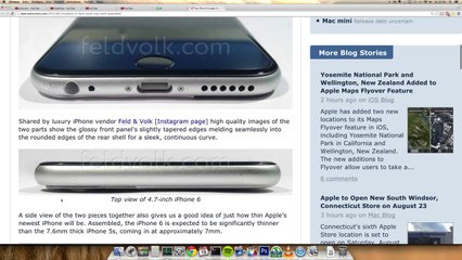 NEW iPhone 6 4.7  HD LEAKED Pictures