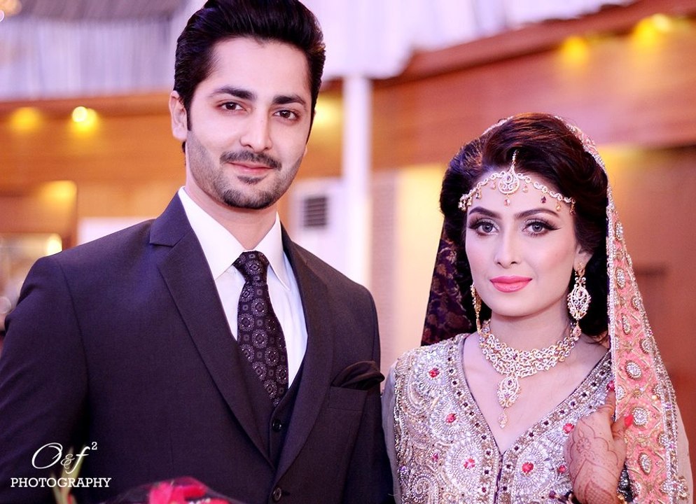 Aiza Khan and Danish Taimoor Walima Pictures