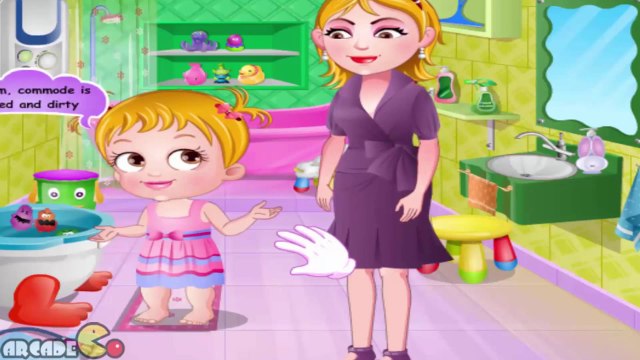 Baby Hazel Bathroom Hygiene Compilation (2014) - Baby Movie Game - Dora The Explorer