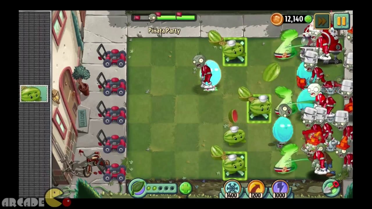 Plants Vs Zombies 2  Dark Ages Spike Rock August 21 Piñata Party