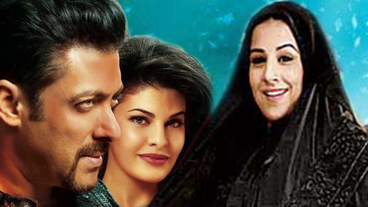 Vidya Balan Wearing A Burkha, Watches Salman’s Kick | CAUGHT