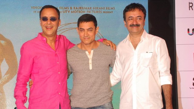 PK Movie 2nd Poster Launch | Aamir Khan, Raju Hirani, Vidhu Vinod Chopra