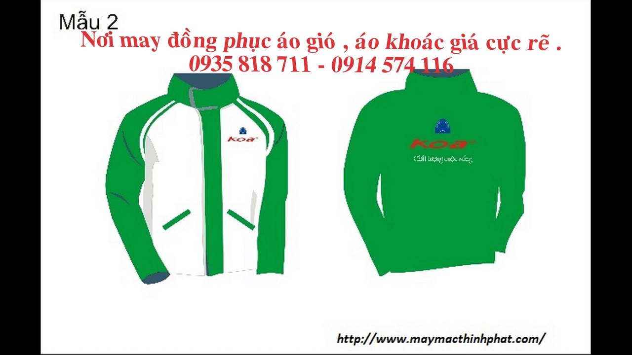 May áo khoác gió học sinh-sinh viên giá rẽ nhất.