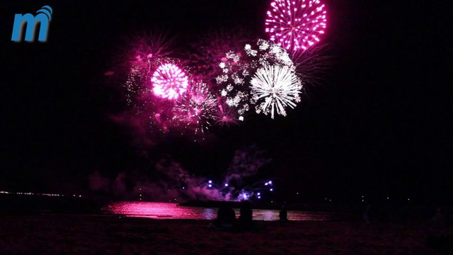 Feu d'artifice 2014 à La Grande-Motte (Hérault), Nuits d'or