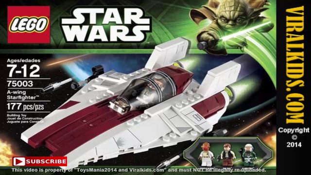 LEGO Star Wars - A-wing Starfighter 75003 - Review