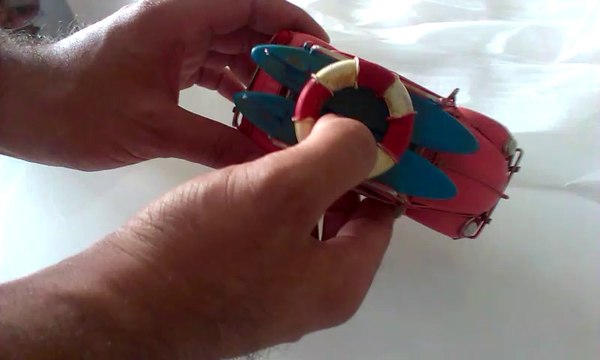 Sevgiliye Hediye Nostajik El Yapımı Araba '' Doğum Günü Hediyesi ''