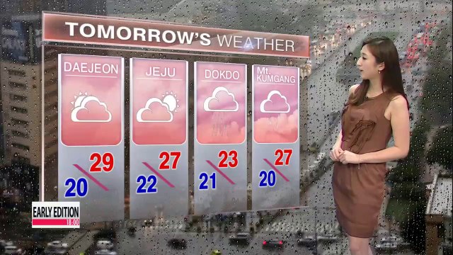 Heavy rain expected tonight and tomorrow morning in Seoul