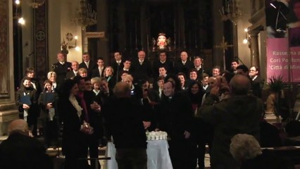 Coro Shine on me - Premiazione premio della critica «Francesca Mansi»