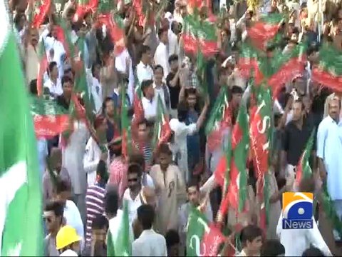 US interfering in Pakistan’s internal matters: Imran Khan-Geo Reports-21 Aug 2014