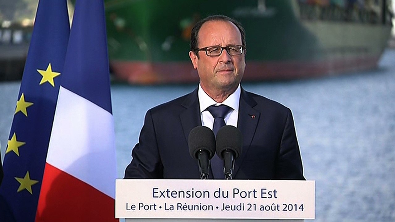 Discours à l'occasion de la pose de la première pierre du Grand Port Maritime de la Réunion