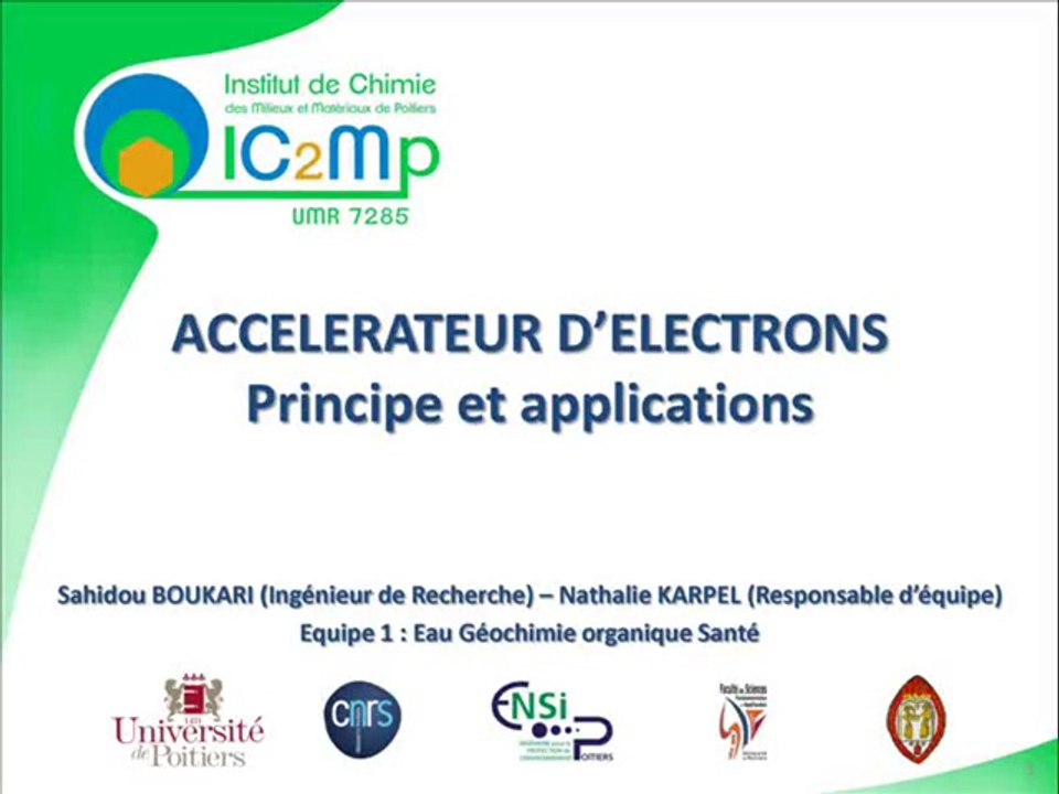 L'accélérateur d'électrons