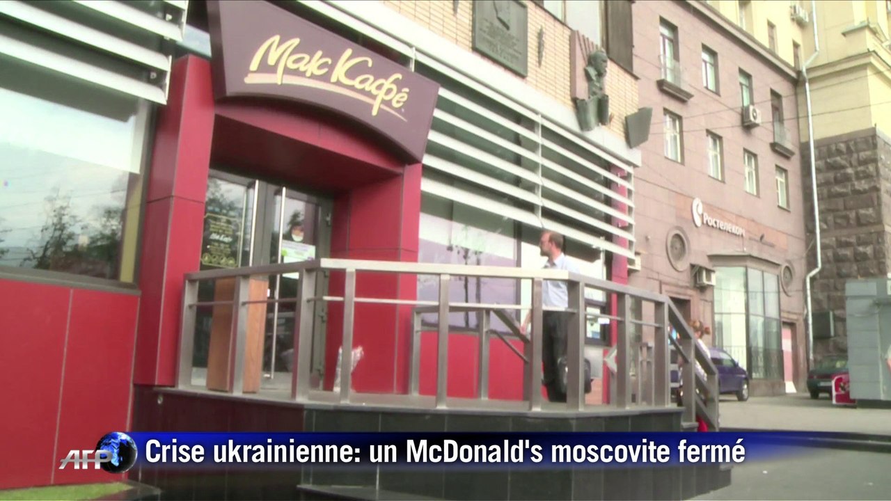 La Russie boycotte McDonald's