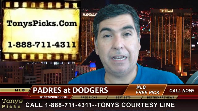 MLB Odds LA Dodgers vs. San Diego Padres Pick Prediction Preview 8-21-2014