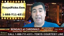 Arizona Cardinals vs. Cincinnati Bengals Pick Prediction NFL Preseason Pro Football Odds Preview 8-24-2014