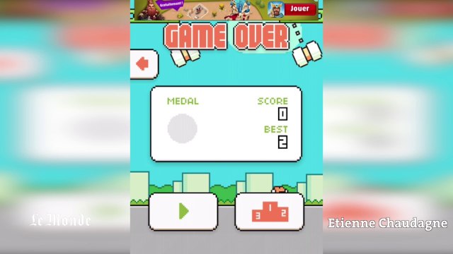 Swing Copters, petit frêre de l'insupportable Flappy Birds sort aujourd'hui sur mobiles et tablettes. Le test, en vidéo.
