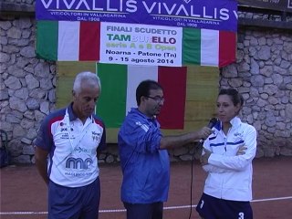 TAMBURELLO-Finali Nazionali open "A/B"  m/f 2014