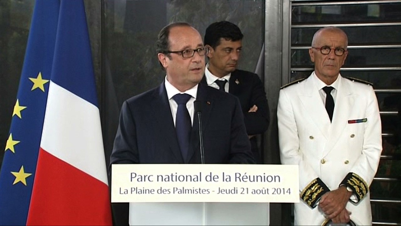 Discours du président de la République lors de la visite du Parc national de la Réunion, à La Plaine de Palmistes, sur l'Ile de la Réunion