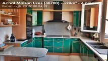 A vendre - Maison/villa - Uzes (30700) - 6 pièces - 190m²