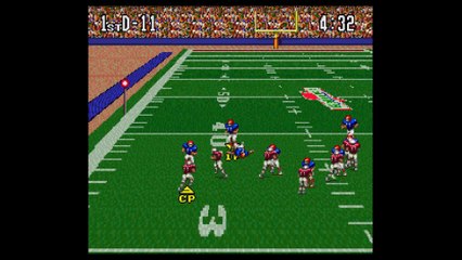 ABC Monday Night Football (1991) SNES Gameplay