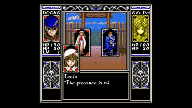 Arcana (1992) SNES Gameplay