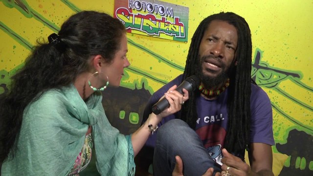 JUNIOR KELLY interview @ Rototom Sunsplash 2014